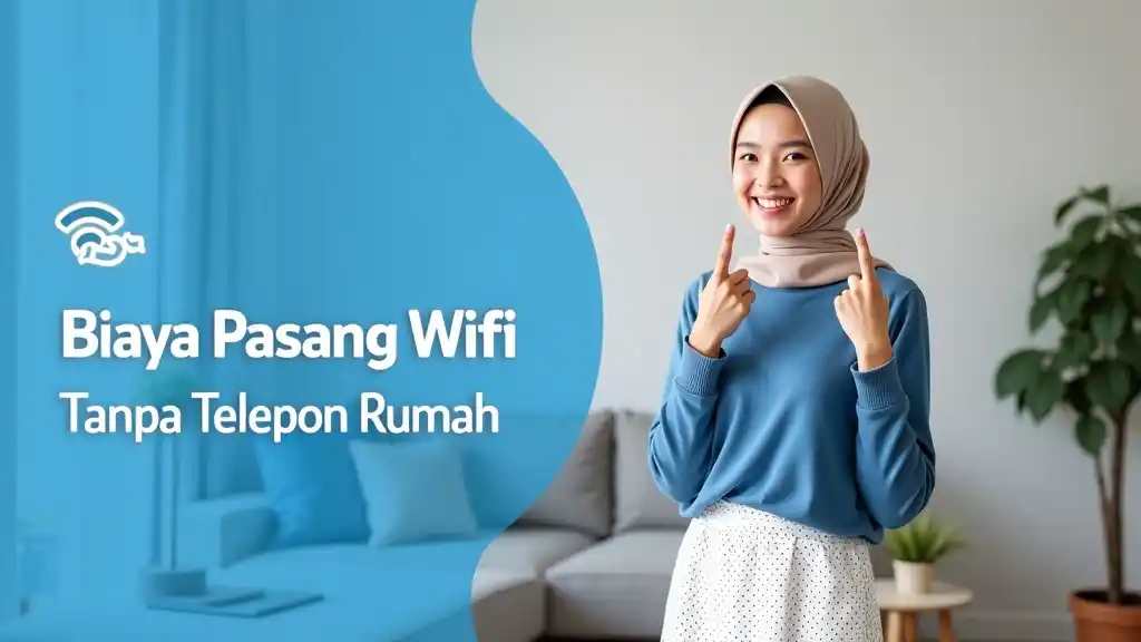 Biaya Pasang Wifi Tanpa Telepon Rumah