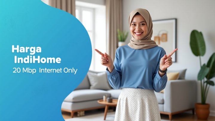 Harga IndiHome 20 Mbps Internet Only  | Harga Paket Pasang WiFi IndiHome Terbaru