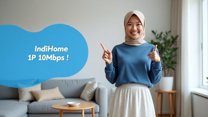 IndiHome 1P 10Mbps  | Harga Paket Pasang WiFi IndiHome Terbaru