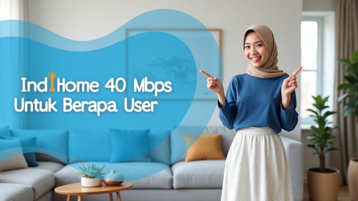 IndiHome 40 Mbps Untuk Berapa User  | Harga Paket Pasang WiFi IndiHome Terbaru
