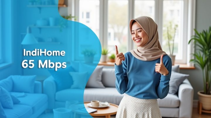 IndiHome 65 Mbps  | Harga Paket Pasang WiFi IndiHome Terbaru