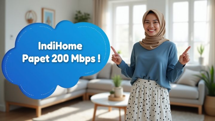IndiHome Paket 200 Mbps  | Harga Paket Pasang WiFi IndiHome Terbaru