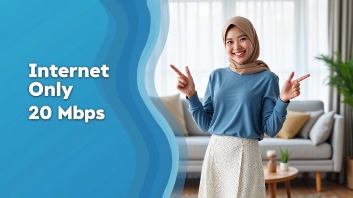 Internet Only IndiHome 20 Mbps  | Harga Paket Pasang WiFi IndiHome Terbaru