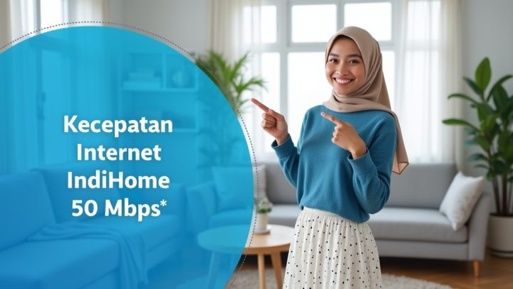 Kecepatan Internet IndiHome 50 Mbps  | Harga Paket Pasang WiFi IndiHome Terbaru