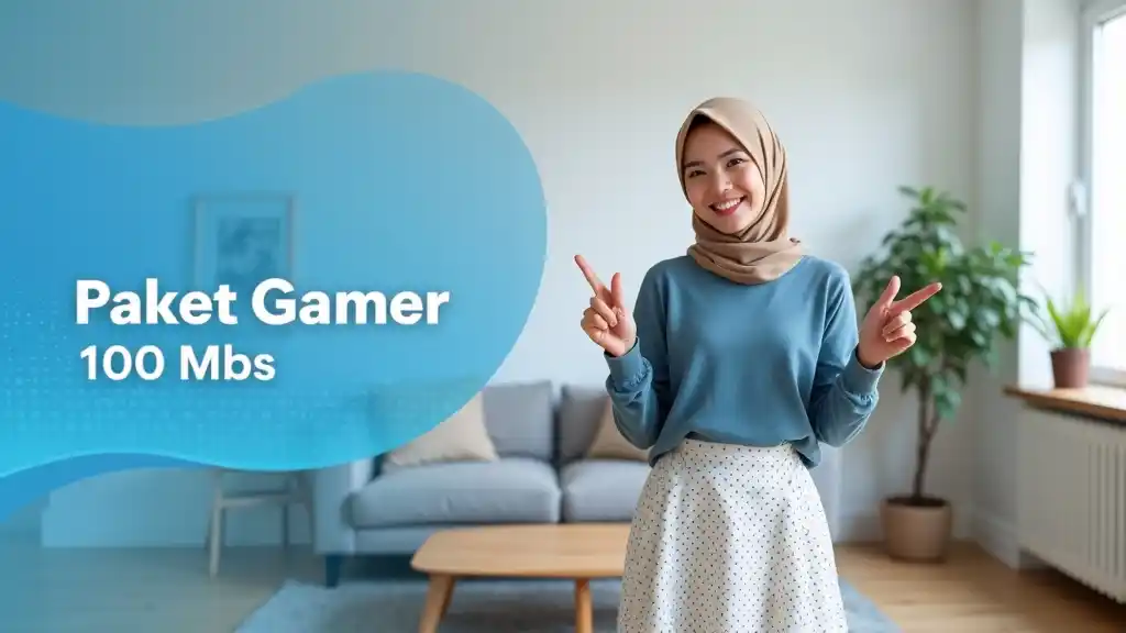Paket Gamer IndiHome 100 Mbps  | Harga Paket Pasang WiFi IndiHome Terbaru