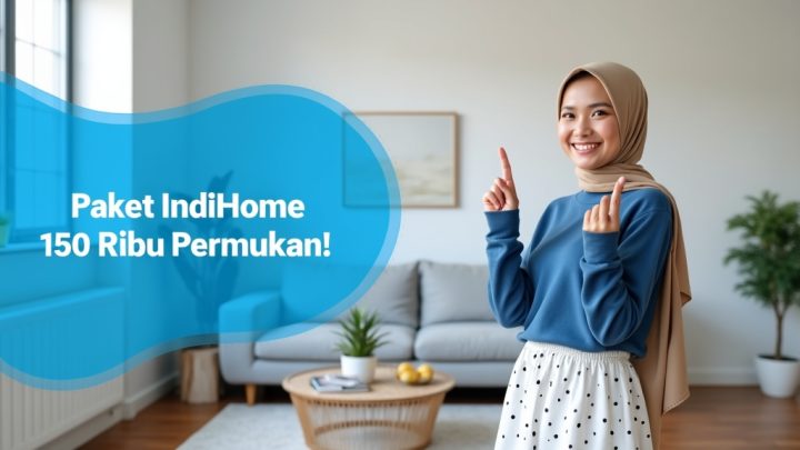 Paket IndiHome 150 Ribu Perbulan  | Harga Paket Pasang WiFi IndiHome Terbaru