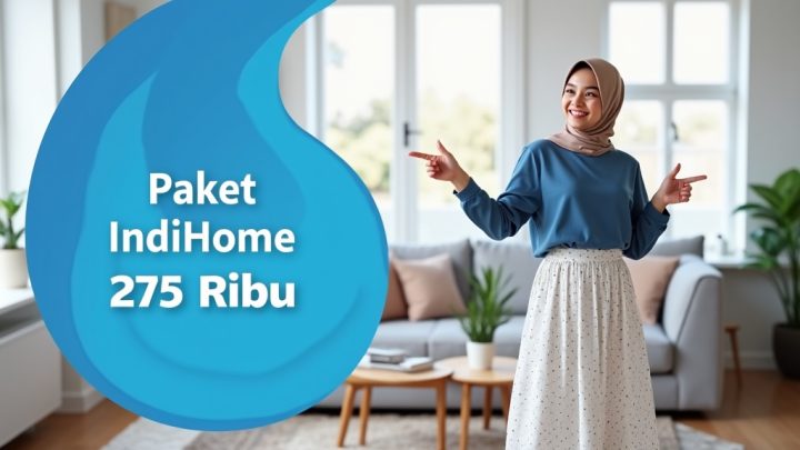 Paket IndiHome 275 Ribu  | Harga Paket Pasang WiFi IndiHome Terbaru
