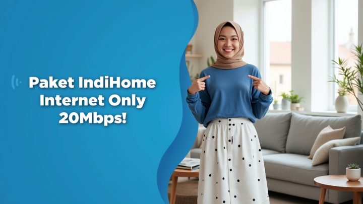 Paket IndiHome Internet Only 20Mbps  | Harga Paket Pasang WiFi IndiHome Terbaru