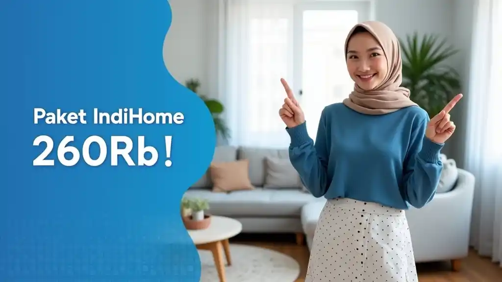 Paket IndiHome Promo 260Rb: Harga & Diskon Pasang
