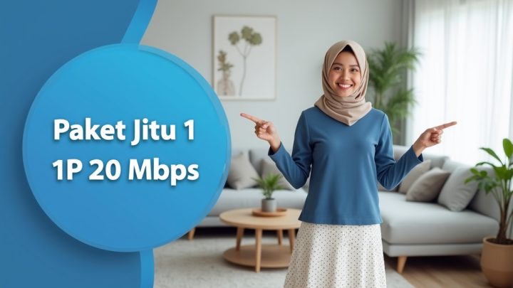 Paket Jitu 1 1P 20 Mbps  | Harga Paket Pasang WiFi IndiHome Terbaru