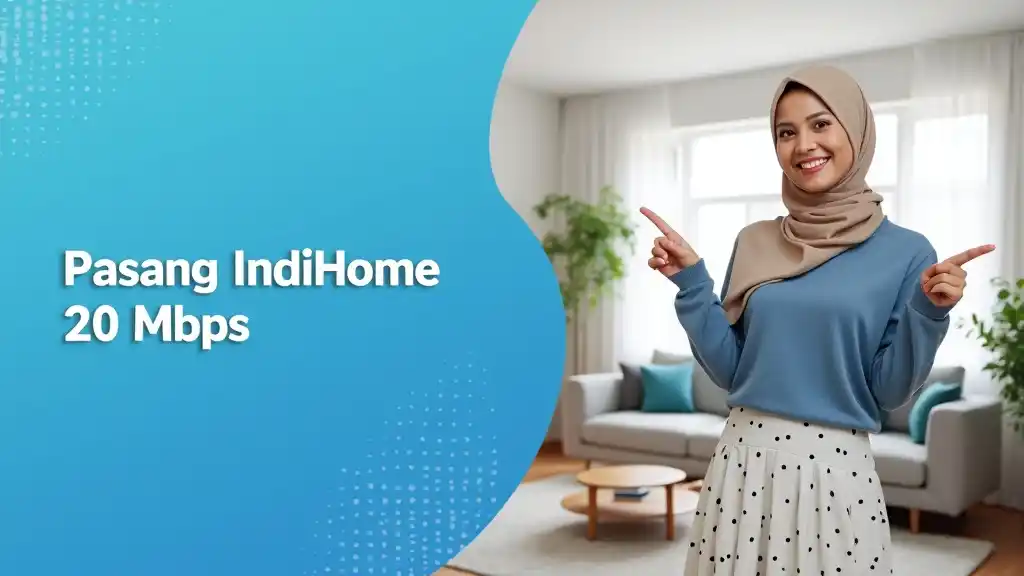Pasang Indihome 20 Mbps